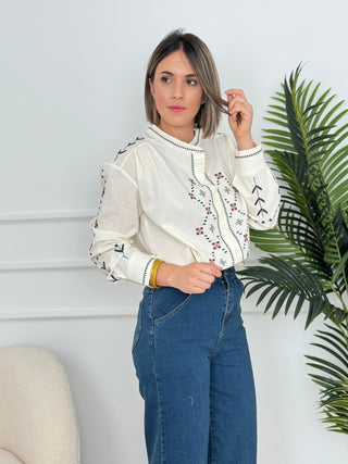 Camisa detalles | India - Alalá Moda Mujer