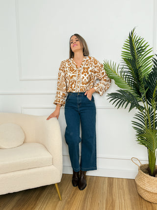 Camisa estampada | Bimba - Alalá Moda Mujer