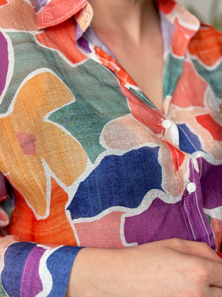 Camisa estampada colores | Vega - Alalá Moda Mujer