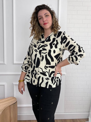 Camisa estampada | Dante - Alalá Moda Mujer