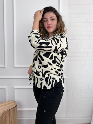 Camisa estampada | Dante - Alalá Moda Mujer