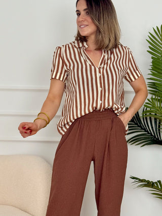 Camisa rayas | Nora - Alalá Moda Mujer