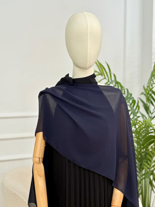 Chal de gasa Azul Marino | Chap - Alalá Moda Mujer