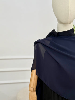 Chal de gasa Azul Marino | Chap - Alalá Moda Mujer