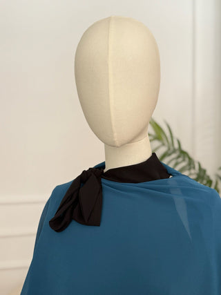 Chal de gasa Azul Petróleo | Chap - Alalá Moda Mujer