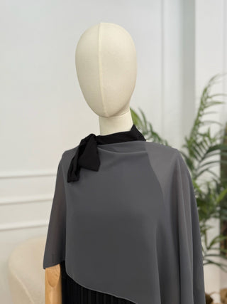 Chal de gasa Gris | Chap - Alalá Moda Mujer