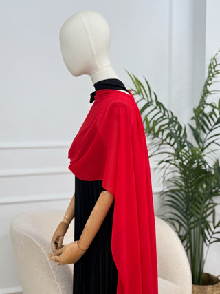 Chal de gasa Rojo | Chap - Alalá Moda Mujer