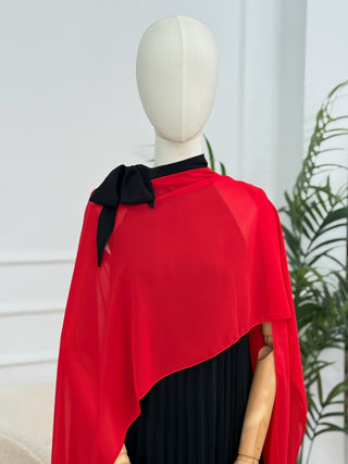 Chal de gasa Rojo | Chap - Alalá Moda Mujer