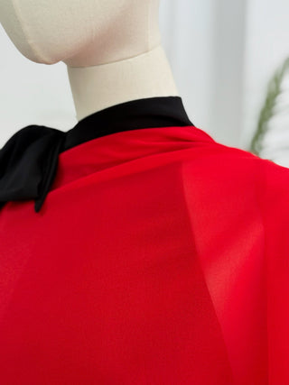 Chal de gasa Rojo | Chap - Alalá Moda Mujer