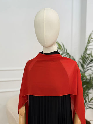 Chal de gasa Terracota Rojizo | Chap - Alalá Moda Mujer