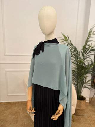 Chal de gasa Verde Agua | Chap - Alalá Moda Mujer