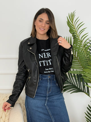 Chaqueta polipiel | Lili - Alalá Moda Mujer