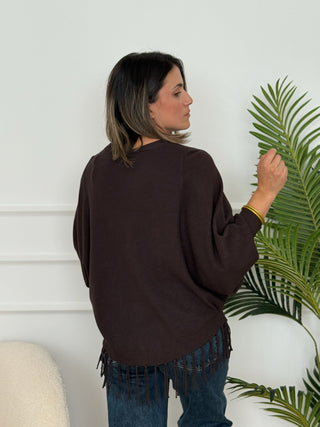 Chaqueta punto Marrón | Michela - Alalá Moda Mujer