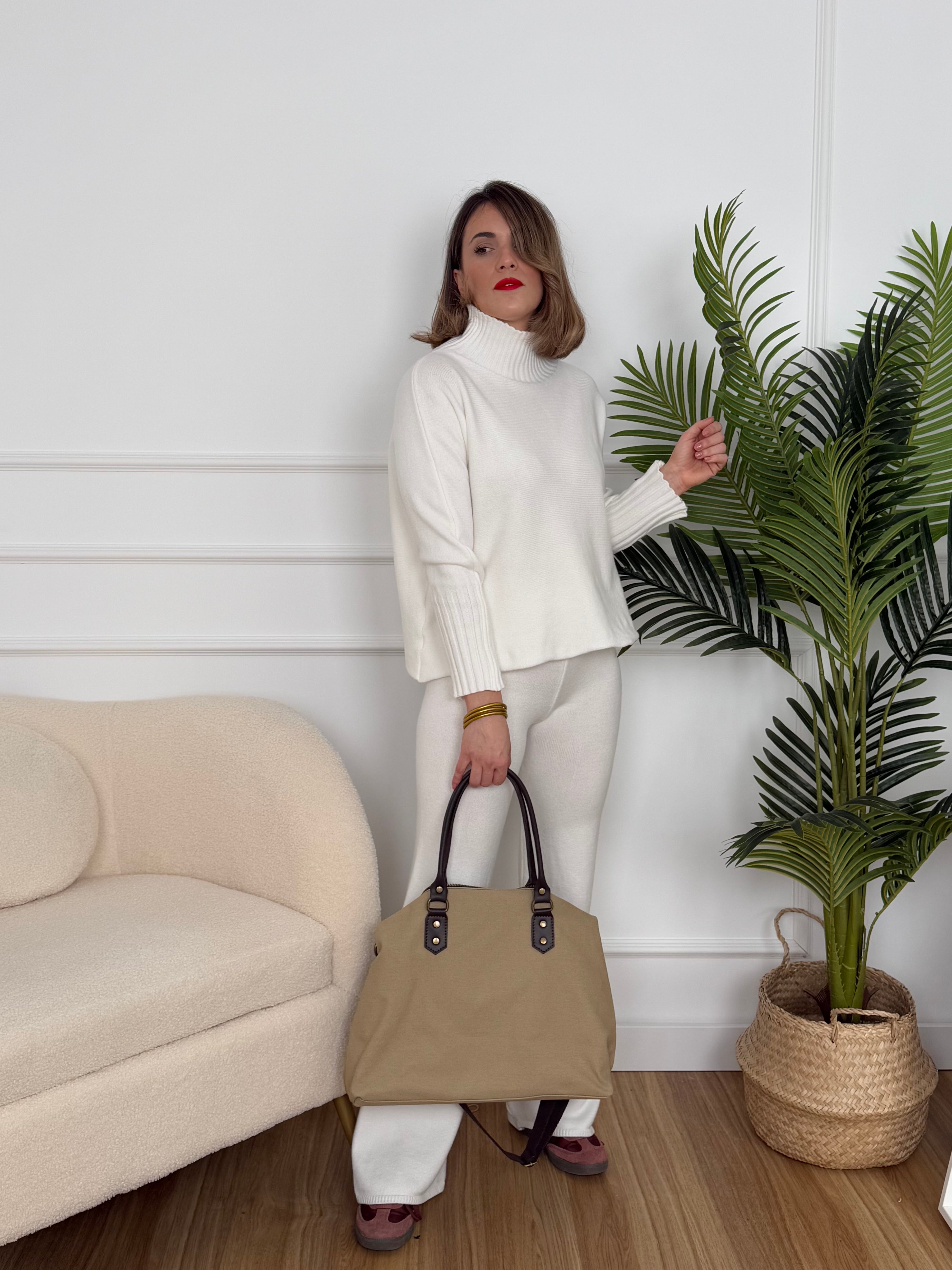 Conjunto de punto blanco Amalia - Main Image