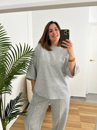 Conjunto gris Comfy | Aranza - Alalá Moda Mujer