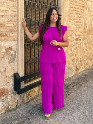 Conjunto plisado buganvilla | Maya - Alalá Moda Mujer