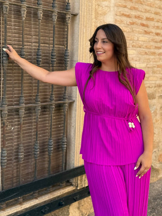 Conjunto plisado buganvilla | Maya - Alalá Moda Mujer