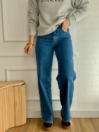 Jeans wide leg | Tewan - Alalá Moda Mujer