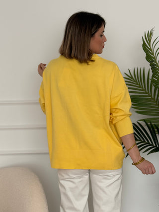 Jersey punto amarillo | Tina - Alalá Moda Mujer