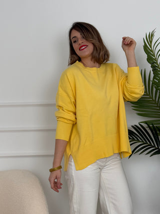 Jersey punto amarillo | Tina - Alalá Moda Mujer