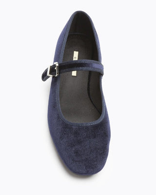 Merceditas terciopelo azul marino | Maya - Alalá Moda Mujer