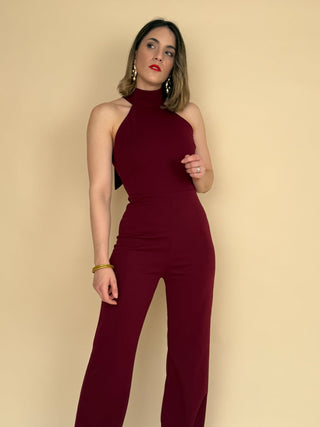Mono halter vino | James - Alalá Moda Mujer