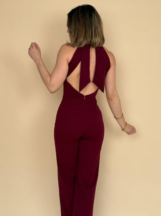 Mono halter vino | James - Alalá Moda Mujer