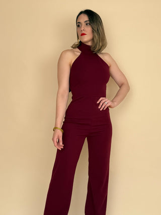 Mono halter vino | James - Alalá Moda Mujer