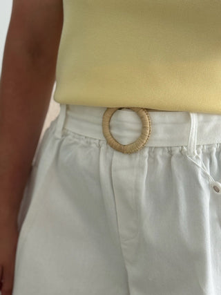 Pantalón Blanco corto | Mike - Alalá Moda Mujer