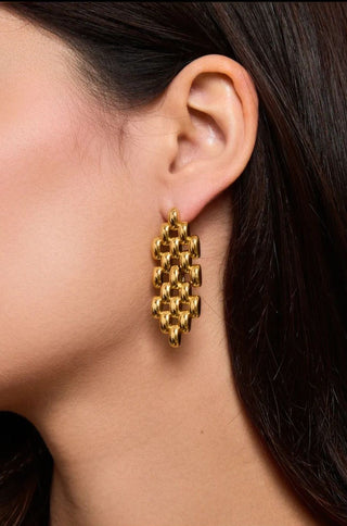 Pendientes gold | Mia - Alalá Moda Mujer