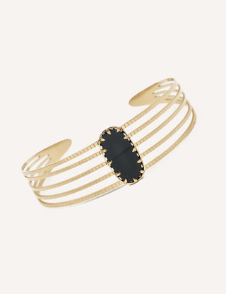 Pulsera piedra negra | Zai - Alalá Moda Mujer