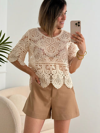 Top crochet | Seyma - Alalá Moda Mujer