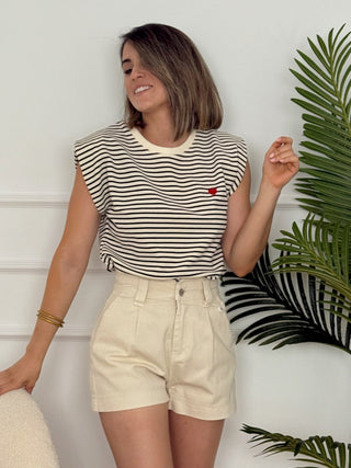Top de rayas | Lilan - Alalá Moda Mujer
