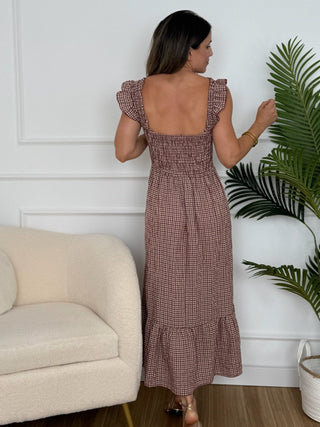 Vestido cuadro vichy | Toscana - Alalá Moda Mujer