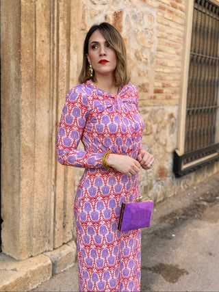 Vestido estampado | Dahlia - Alalá Moda Mujer