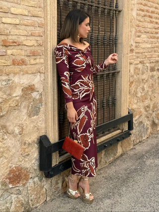 Vestido Estampado | Malasia - Alalá Moda Mujer