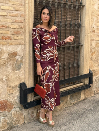 Vestido Estampado | Malasia - Alalá Moda Mujer