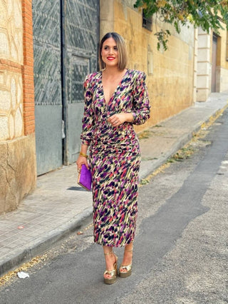 Vestido estampado | Renata - Alalá Moda Mujer