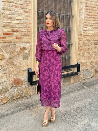 Vestido gasa buganvilla | Verona - Alalá Moda Mujer