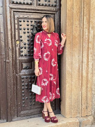 Vestido gasa estampado | Adriana - Alalá Moda Mujer