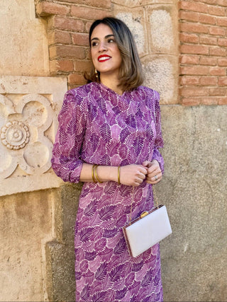 Vestido gasa estampado | Camelia - Alalá Moda Mujer