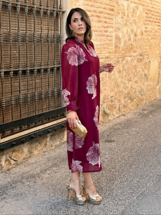 Vestido gasa estampado | Juliette - Alalá Moda Mujer