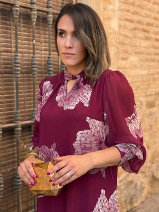 Vestido gasa estampado | Juliette - Alalá Moda Mujer