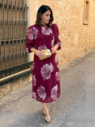 Vestido gasa estampado | Juliette - Alalá Moda Mujer