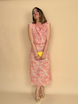 Vestido gasa estampado| René - Alalá Moda Mujer