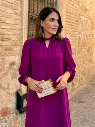 Vestido gasa liso | Aria - Alalá Moda Mujer
