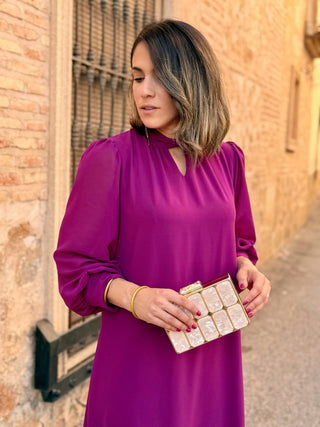 Vestido gasa liso | Aria - Alalá Moda Mujer