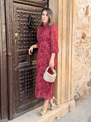 Vestido gasa midi | Paris - Alalá Moda Mujer