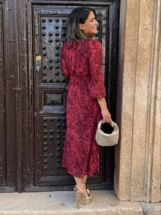 Vestido gasa midi | Paris - Alalá Moda Mujer