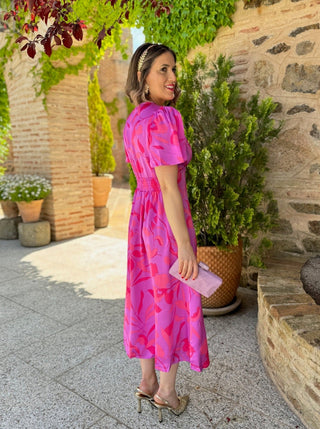 Vestido midi botones | Viena - Alalá Moda Mujer